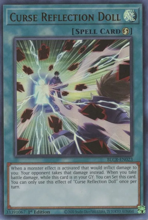 Curse Reflection Doll BLCR-EN023 Yu-Gi-Oh card from Battles of Legend: Crystal Revenge