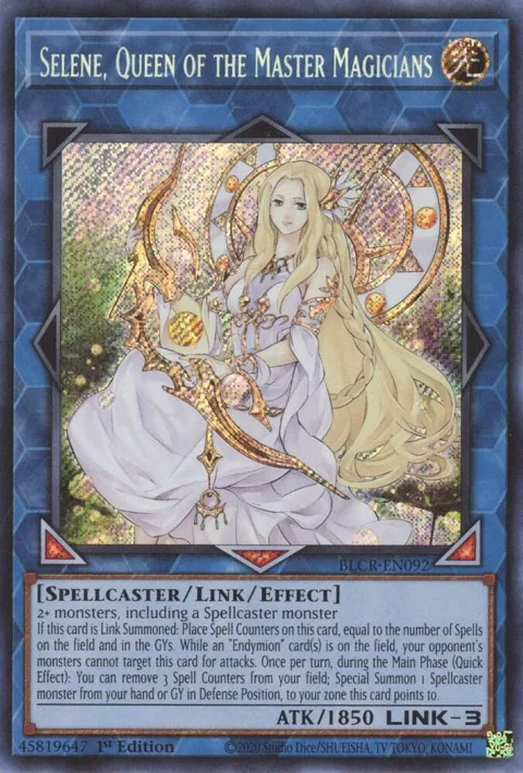 Selene, Queen of the Master Magicians BLCR-EN092 Yu-Gi-Oh card from Battles of Legend: Crystal Revenge