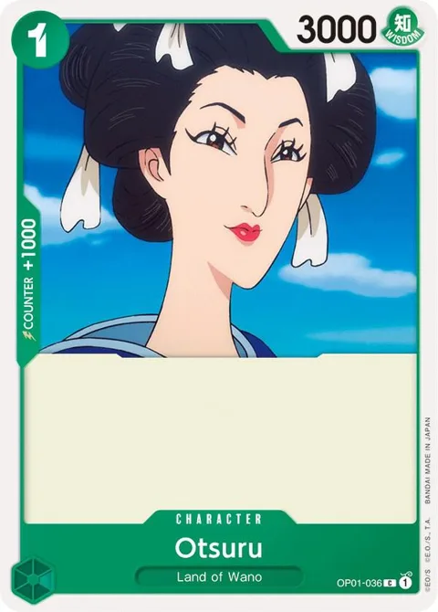 Otsuru OP01-036 One Piece card from Romance Dawn