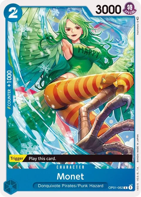 Monet OP01-082 One Piece card from Romance Dawn