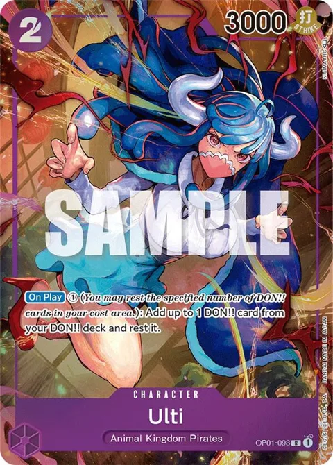 Ulti Alt Art OP01-093 One Piece card from Romance Dawn
