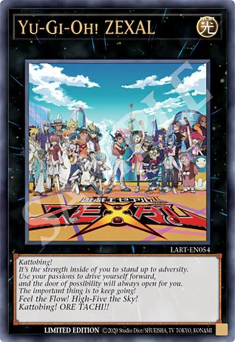 Yu-Gi-Oh! ZEXAL LART-EN054 Yu-Gi-Oh card from The Lost Art Promotion