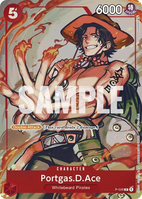 Portgas.D.Ace Event Pack Vol. 1 P-028 One Piece card from One Piece Promotion Cards