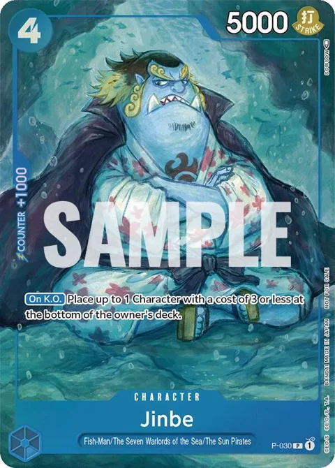 Jinbe Event Pack Vol. 1 P-030 One Piece card from One Piece Promotion Cards