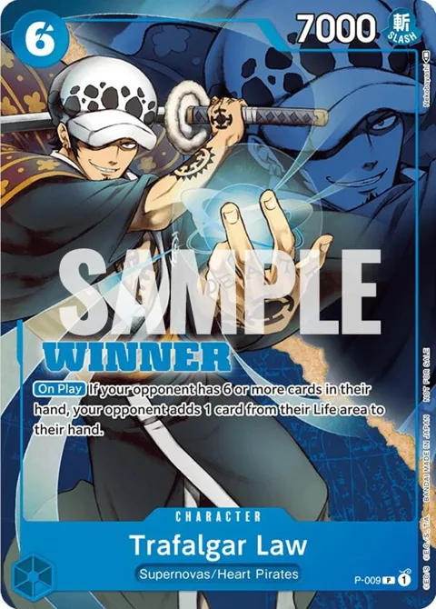 Trafalgar Law Winner Pack Vol. 1 P-009 One Piece card from One Piece Promotion Cards