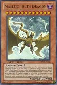 Malefic Truth Dragon JUMP-EN048 Yu-Gi-Oh card from Shonen Jump Magazine Promos