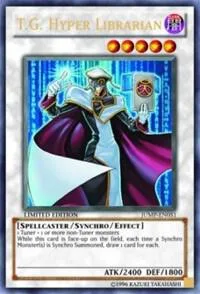 T.G. Hyper Librarian JUMP-EN051 Yu-Gi-Oh card from Shonen Jump Magazine Promos