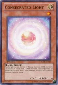 Consecrated Light SDLS-EN022 Yu-Gi-Oh card from Structure Deck: Lost Sanctuary
