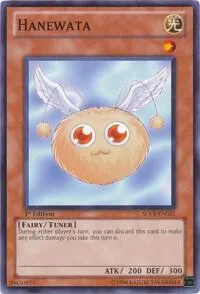 Hanewata SDLS-EN021 Yu-Gi-Oh card from Structure Deck: Lost Sanctuary
