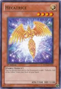 Hecatrice SDLS-EN014 Yu-Gi-Oh card from Structure Deck: Lost Sanctuary