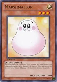 Marshmallon SDLS-EN013 Yu-Gi-Oh card from Structure Deck: Lost Sanctuary