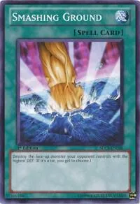 Smashing Ground SDLS-EN026 Yu-Gi-Oh card from Structure Deck: Lost Sanctuary