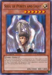 Soul of Purity and Light SDLS-EN016 Yu-Gi-Oh card from Structure Deck: Lost Sanctuary