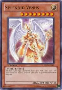 Splendid Venus SDLS-EN009 Yu-Gi-Oh card from Structure Deck: Lost Sanctuary
