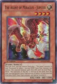 The Agent of Miracles - Jupiter SDLS-EN003 Yu-Gi-Oh card from Structure Deck: Lost Sanctuary