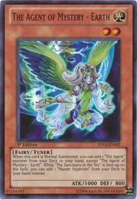 The Agent of Mystery - Earth SDLS-EN002 Yu-Gi-Oh card from Structure Deck: Lost Sanctuary