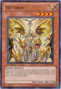 Victoria SDLS-EN011 Yu-Gi-Oh card from Structure Deck: Lost Sanctuary