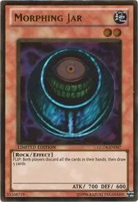 Morphing Jar GLD4-EN007 Yu-Gi-Oh card from Gold Series 4: Pyramids Edition
