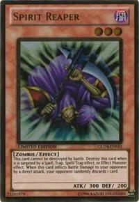 Spirit Reaper GLD4-EN011 Yu-Gi-Oh card from Gold Series 4: Pyramids Edition