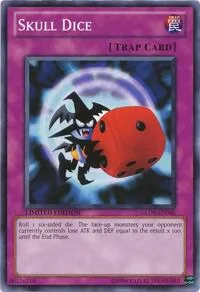 Skull Dice GLD4-EN046 Yu-Gi-Oh card from Gold Series 4: Pyramids Edition