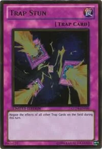Trap Stun GLD4-EN050 Yu-Gi-Oh card from Gold Series 4: Pyramids Edition