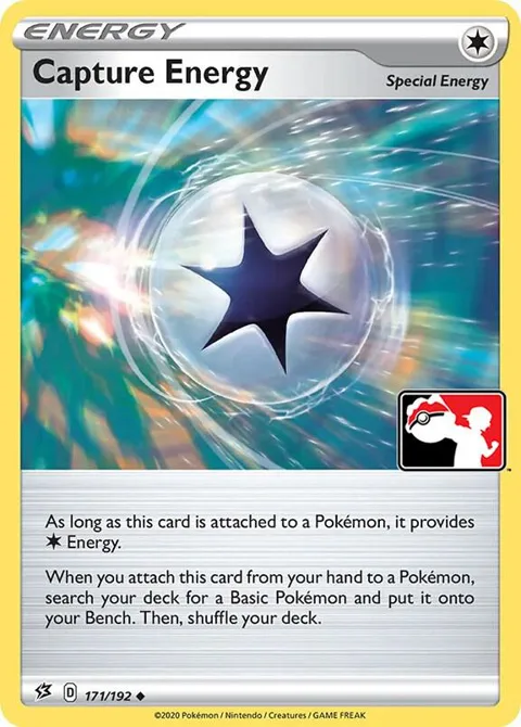 Capture Energy #171/192 Holofoil Pokémon card from Prize Pack Series Cards