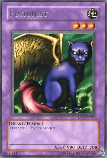 Fusionist LOB-EN022 LOB-EN Unlimited Rare Yu-Gi-Oh card from Legend of Blue Eyes White Dragon (Worldwide English)