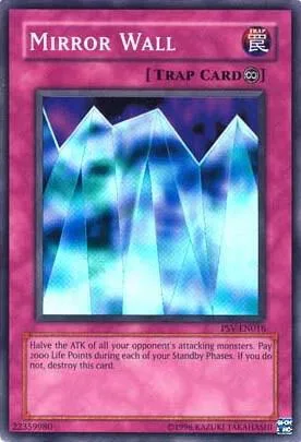 Mirror Wall PSV-EN016 PSV-EN Unlimited Super Rare Yu-Gi-Oh card from Pharaoh's Servant (Worldwide English)