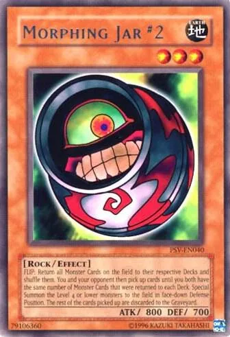 Morphing Jar #2 PSV-EN040 Yu-Gi-Oh card from Pharaoh's Servant (Worldwide English)
