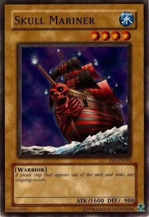 Skull Mariner PSV-EN092 Yu-Gi-Oh card from Pharaoh's Servant (Worldwide English)