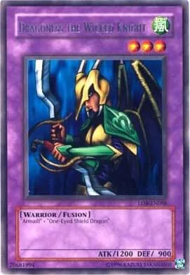 Dragoness the Wicked Knight LOB-EN086 LOB-EN Unlimited Rare Yu-Gi-Oh card from Legend of Blue Eyes White Dragon (Worldwide English)