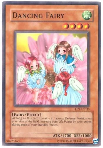 Dancing Fairy LON-EN038 Yu-Gi-Oh card from Labyrinth of Nightmare (Worldwide English)