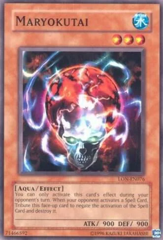 Maryokutai LON-EN076 Yu-Gi-Oh card from Labyrinth of Nightmare (Worldwide English)