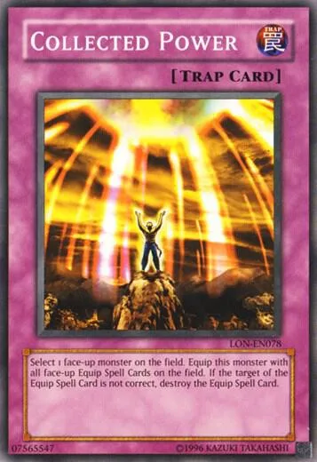 Collected Power LON-EN078 Yu-Gi-Oh card from Labyrinth of Nightmare (Worldwide English)