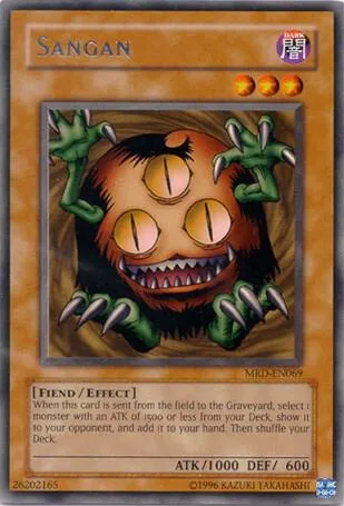 Sangan MRD-EN069 MRD-EN Unlimited Rare Yu-Gi-Oh card from Metal Raiders (Worldwide English)