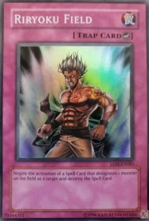 Riryoku Field LON-EN081 Yu-Gi-Oh card from Labyrinth of Nightmare (Worldwide English)