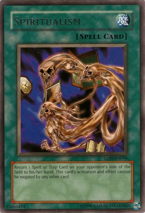 Spiritualism LON-EN094 Yu-Gi-Oh card from Labyrinth of Nightmare (Worldwide English)