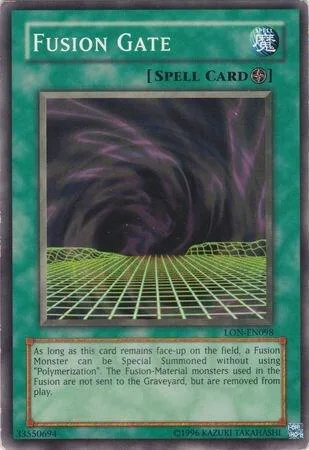 Fusion Gate LON-EN098 Yu-Gi-Oh card from Labyrinth of Nightmare (Worldwide English)