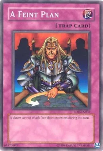 A Feint Plan LOD-EN032 Yu-Gi-Oh card from Legacy of Darkness (Worldwide English)