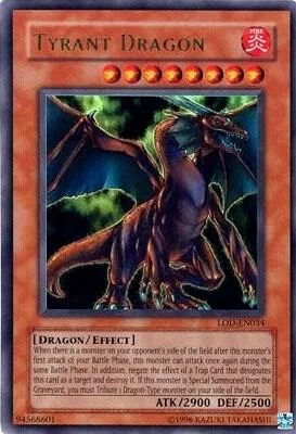 Spear Dragon LOD-EN035 Yu-Gi-Oh card from Legacy of Darkness (Worldwide English)