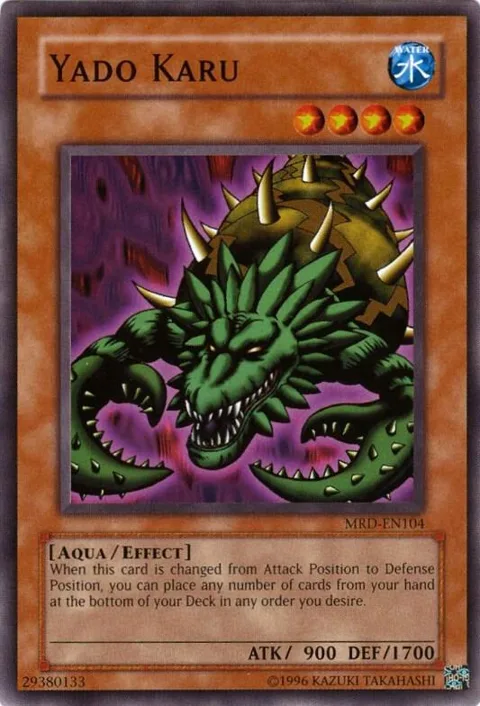 Yado Karu MRD-EN104 Yu-Gi-Oh card from Metal Raiders (Worldwide English)