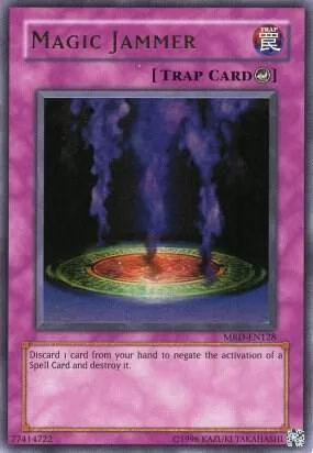 Magic Jammer MRD-EN128 MRD-EN Unlimited Ultra Rare Yu-Gi-Oh card from Metal Raiders (Worldwide English)