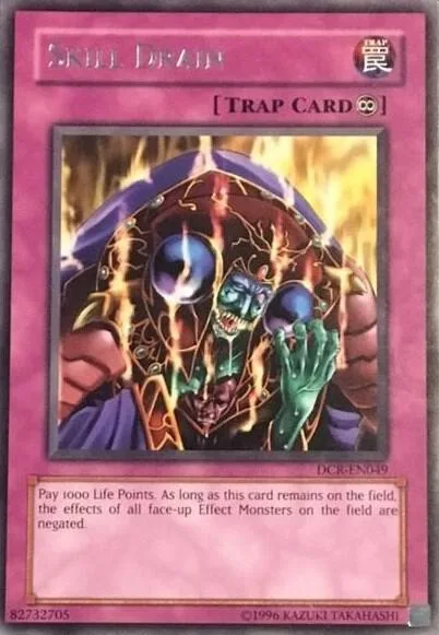 Skill Drain DCR-EN049 DCR-EN Unlimited Rare Yu-Gi-Oh card from Dark Crisis (Worldwide English)
