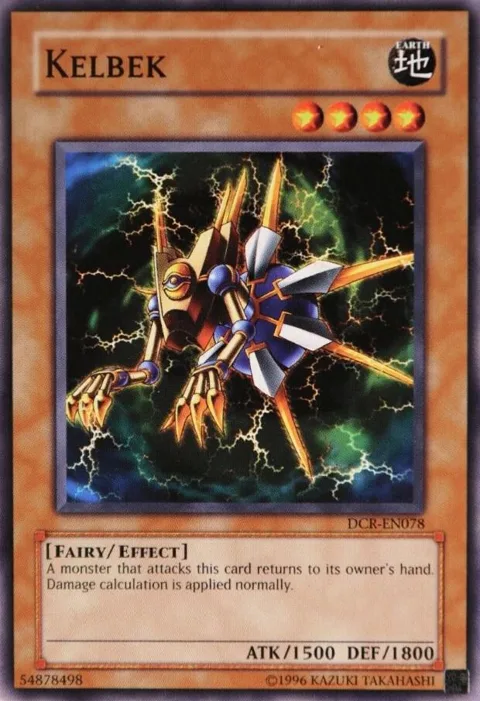 Kelbek DCR-EN078 Yu-Gi-Oh card from Dark Crisis (Worldwide English)