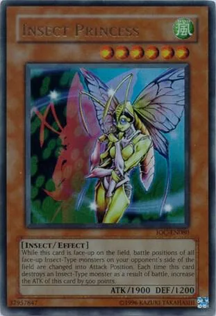 Insect Princess IOC-EN080 IOC-EN Unlimited Ultra Rare Yu-Gi-Oh card from Invasion of Chaos (Worldwide English)