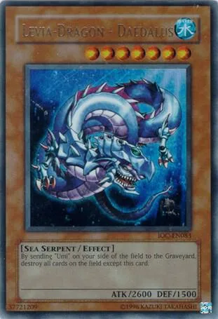 Levia-Dragon - Daedalus IOC-EN083 IOC-EN Unlimited Ultra Rare Yu-Gi-Oh card from Invasion of Chaos (Worldwide English)