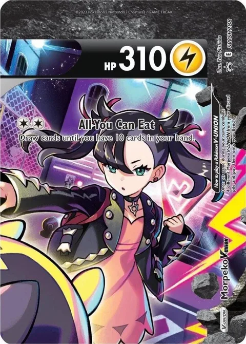 Morpeko V-Union #SWSH288 Holofoil Pokémon card from Sword & Shield Promo Cards