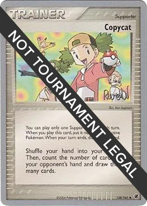 Copycat - 2004 Reed Weichler #138/165 Pokémon card from World Championship Decks