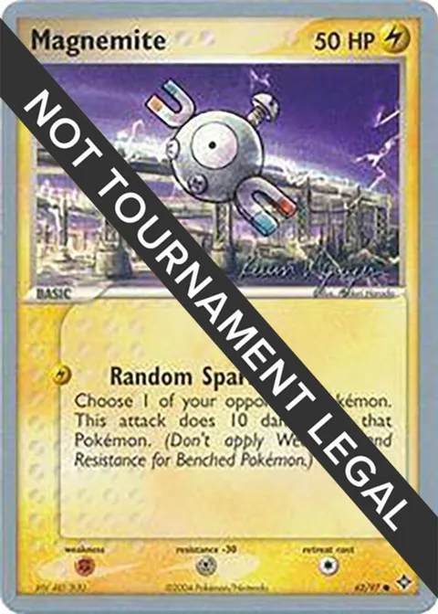 Magnemite - 2004 Kevin Nguyen #62/97 Pokémon card from World Championship Decks