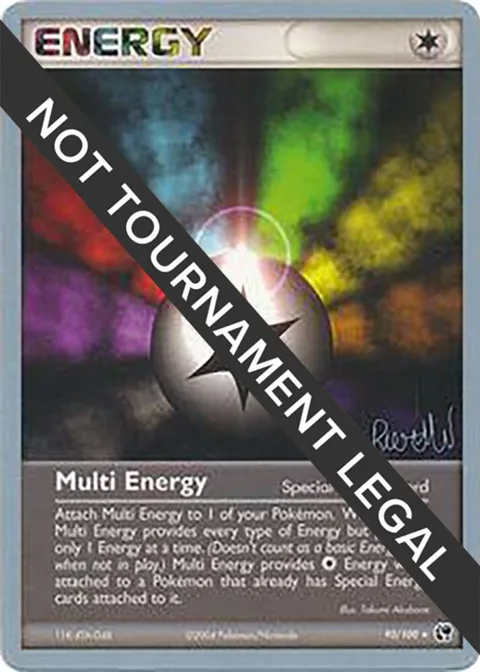 Multi Energy - 2004 Reed Weichler #93/100 Pokémon card from World Championship Decks
